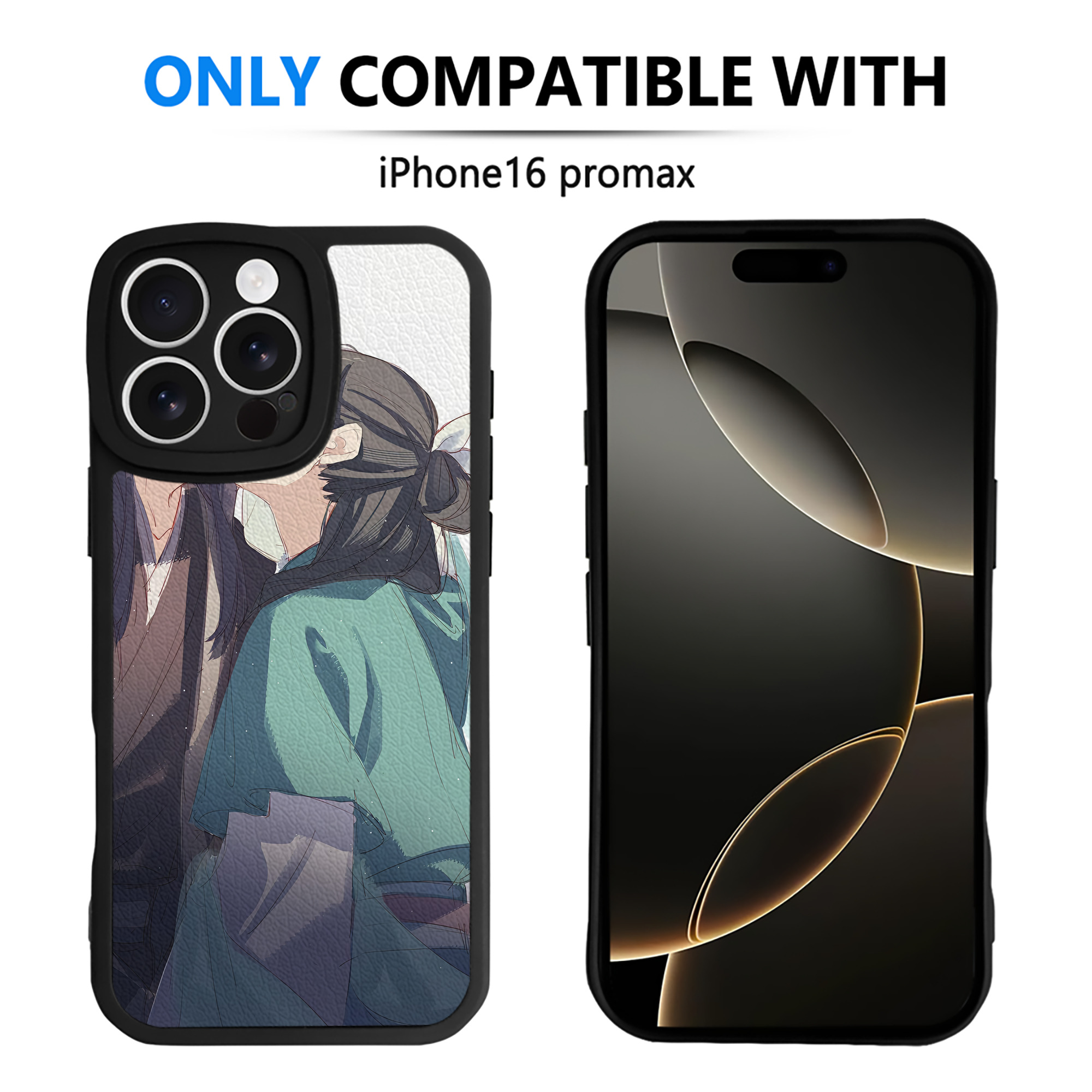 （画像用） 薬屋のひとりごと The Apothecary Diaries 【iPhone 16シリーズ対応】シリコンスマホケース（レザー調） 材質：シリコン